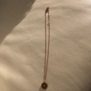 Rose Gold MK Necklace